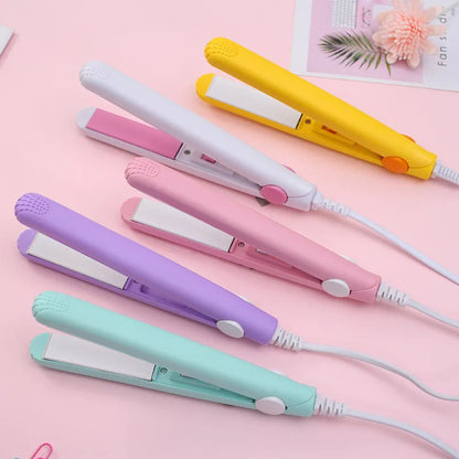 Mini Hair Straightener Flat Iron Ceramic