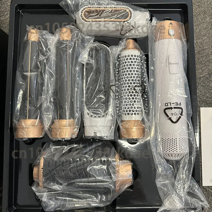 Kit Coiffage 6-en-1 Air Pro — Lissage & Boucles